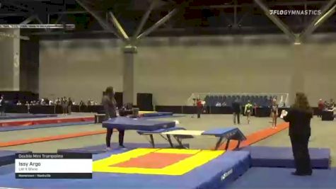 Issy Argo - Double Mini Trampoline, Let It Shine - 2021 USA Gymnastics Championships