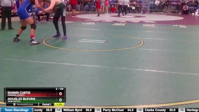 2 - 175 lbs Quarterfinal - Shawn Curtis, Madison County vs Douglas Blevins, John Battle