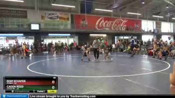 45 lbs Round 5 (10 Team) - Dom Schafer, Storm vs Caden Reed, Little MF