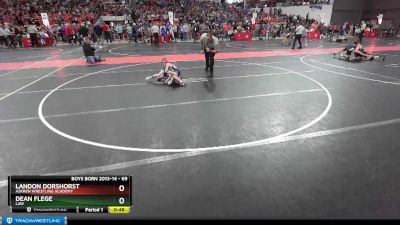 69 lbs Champ. Round 2 - Dean Flege, LAW vs Landon Dorshorst, Askren Wrestling Academy