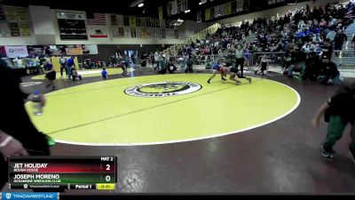 92 lbs Semifinal - Jet Holiday, Rough House vs Joseph Moreno, Oceanside Wresling Club