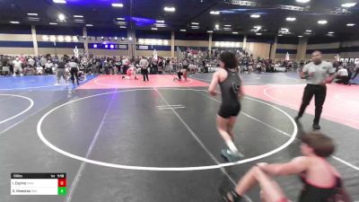 106 lbs Quarterfinal - Izaias Espino, Oakdale vs Destin Maestas, Pride WC