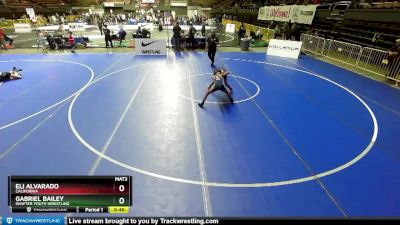 82 lbs 3rd Place Match - Eli Alvarado, California vs Gabriel Bailey, Shafter Youth Wrestling