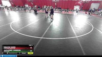 285 lbs 3rd Place Match - Nathaniel Langdon, Wisconsin vs Deacon Ward, Myrmidon Wrestling