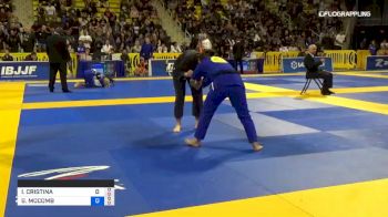 IZADORA SILVA vs GABRIELLE MCCOMB 2019 World Jiu-Jitsu IBJJF Championship