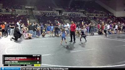 50-50 lbs Round 3 - Jonathan Sarmiento, Ridge Wrestling Club vs Owen Meyer, Colorado Regulators Wrestling Club