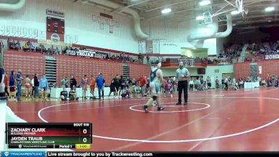 220 lbs Champ. Round 1 - Zachary Clark, Bulldog Premier vs Jayden Traub, Charlestown Wrestling Club