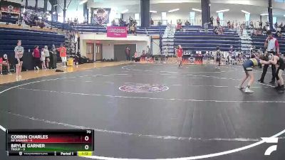 70 lbs Finals (8 Team) - Brylie Garner, Troup vs CORBIN CHARLES, MF Savages