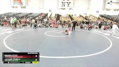 70 lbs Quarterfinal - Mason Little, Journeymen Wrestling Club vs Luciano Musilli, Eden Wrestling Club