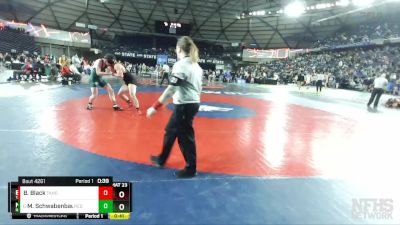 4A 170 lbs Cons. Round 2 - Magnus Schwabenbauer, Redmond vs Baylor Black, Tahoma