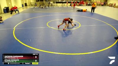 88 lbs Finals (8 Team) - Ethan Schultz, LPGE/B Wolves vs Jackson Radmaker, Red Rock Central