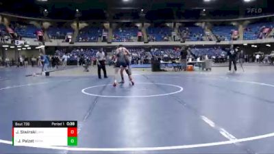 126 lbs Cons. Round 4 - Jack Palzet, Deerfield vs Jakob Siwinski, Lincoln-Way West