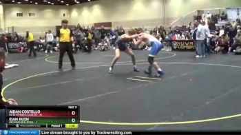 167 lbs Round 4 (8 Team) - AIDAN COSTELLO, Elite Athletic Club DZ vs Eian Rush, Michigan Bulldogs