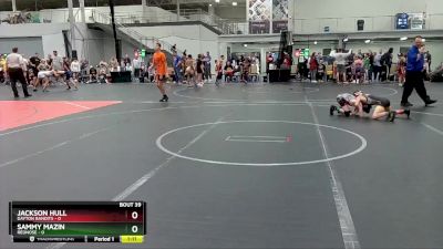 72 lbs Round 8 (10 Team) - SAMMY MAZIN, RedNose vs Jackson Hull, Dayton Bandits