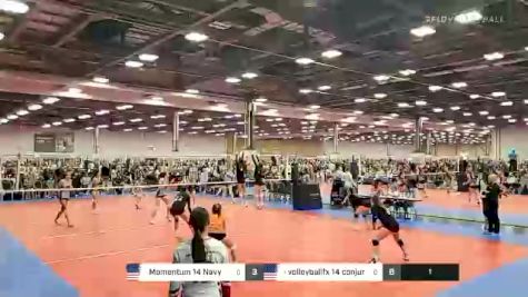 Momentum 14 Navy vs volleyballfx 14 conjure - 2022 JVA Summerfest presented by Nike