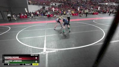 115 lbs Champ. Round 1 - Kayden Moore, Askren Wrestling Academy vs Danton Landvick, Oconto