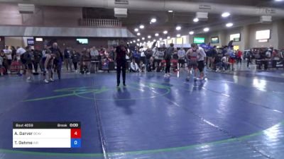 65 kg Cons 32 #2 - Ayden Garver, Beaver Dam Wrestling Regional Training Center vs Trason Oehme, Air Force Regional Training Center