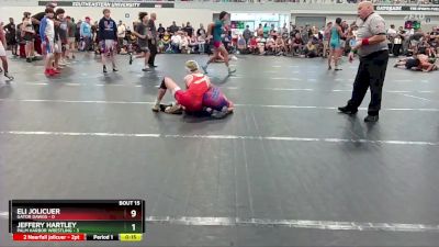 106 lbs Round 5 (6 Team) - Jeffery Hartley, Palm Harbor Wrestling vs Eli Jolicuer, Gator Dawgs