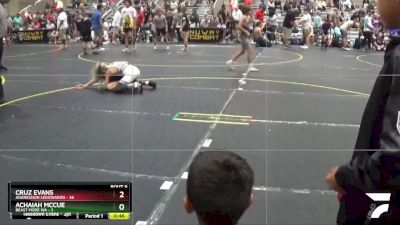 75 lbs Round 3 (6 Team) - Cruz Evans, Aggression Legionaries vs Achaiah McCue, Beast Mode WA