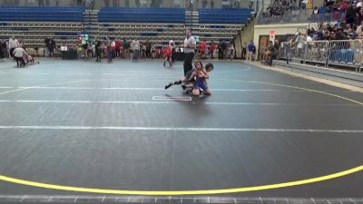 60 lbs Champ. Round 1 - Hudson Crockett, North East Junior vs Everett Ryan, Mavericks