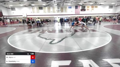 145 lbs 3rd Place - Michael Horn, Patriot Club vs Abraham Zaretsky, Myland Wrestling Academy