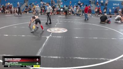 66 lbs Round 3 - Reagan Parrish, Legacy Elite Wrestling vs William Duty, Eastside Youth Wrestling