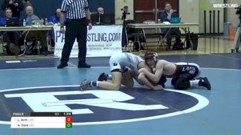 113 lbs Final - Lucas Byrd, Cincinnati LaSalle vs Anthony Clark, Delbarton