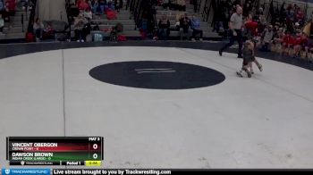 49 lbs Round 1 (4 Team) - Vincent Obergon, Crown Point vs Dawson Brown, Indian Creek (large)