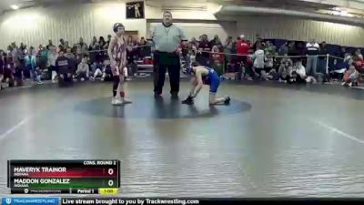 70 lbs Cons. Round 2 - Maveryk Trainor, Indiana vs Maddon Gonzalez, Indiana