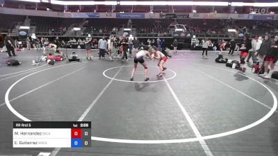 100 lbs Rr Rnd 5 - Mallory Hernandez, Oklahoma White vs Emma Gutierrez, Wrestle Like A Girl