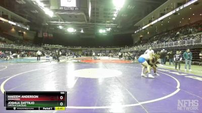 195 lbs Cons. Round 2 - Joshua Dattilio, Lincoln (Lincoln) vs Hakeem Anderson, Woodcreek