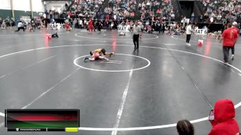 49 lbs Quarterfinal - Lyndon Johnson, West Point Wrestling Club vs Major Greer, Siouxland Wrestling Academy