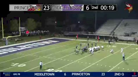 Replay: Middletown vs Princeton | Oct 1 @ 7 PM