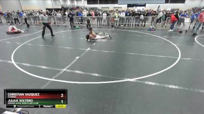 120 lbs Cons. Round 6 - Christian Vazquez, Florida vs Julius Soltero, Spring Klein Wrestling Club