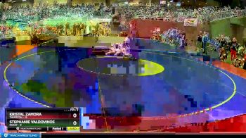 137 lbs Semis & 1st Wrestleback (8 Team) - Kristal Zamora, Thurston vs Stephanie Valdovinos, McKay