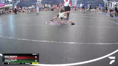 65 lbs Quarterfinals (8 Team) - VINCE MILLER, MF Savages vs Ross Branch, The Other Guys