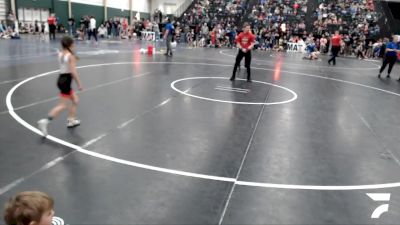 52-56 lbs Round 1 - Ainslee Kerr, Hastings Wrestling Academy vs Lyla Spangler, Maize Wrestling Club