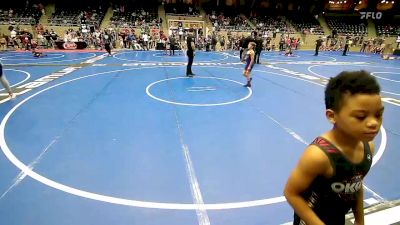 75 lbs Final - Bronc Sumpter, Vian Wrestling Club vs Kayden Walker, Tulsa Blue T Panthers