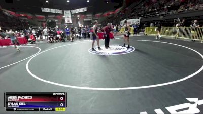 195 lbs Semifinal - Aiden Pacheco, California vs Dylan Kiel, California