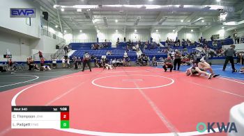 119 lbs Final - Champ Thompson, Jenks Trojan Wrestling Club vs Lane Padgett, Team Tulsa Wrestling Club