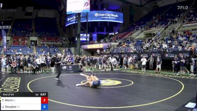 126 lbs Rnd Of 64 - Treygen Morin, Idaho vs Javin Douglas, Oklahoma