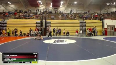 63-68 lbs Quarterfinal - Lyrik Hodges, Rhyno WA vs Avery Adler, South Gibson