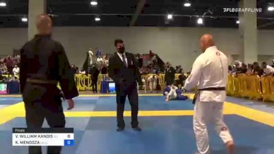 VINCENT WILLIAM KANDIS vs KEVIN MENDOZA 2021 American National IBJJF Jiu-Jitsu Championship