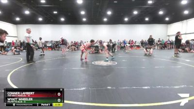 138 lbs Round 2 (4 Team) - Conner Lambert, The Dirty Merkles vs Wyatt Wheeler, Palmetto Blue