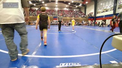 100 lbs Quarterfinal - Collin Randall, Keystone Wrestling Club vs Bentley Tinsley, Bristow Youth Wrestling