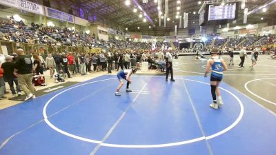 115 lbs Quarterfinal - Liam Martin, Cedaredge Middle School vs Lex Meadows, Fort Lupton