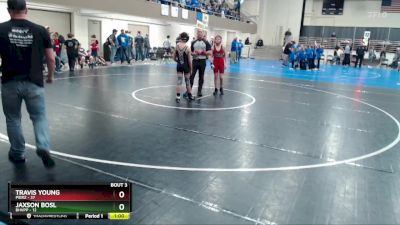 115 lbs Placement (4 Team) - Travis Young, Pierz vs Jaxson Bosl, BHVPP