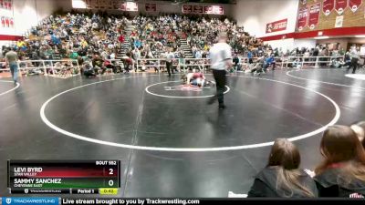 106 lbs 3rd Place Match - Sammy Sanchez, Cheyenne East vs Levi Byrd, Star Valley