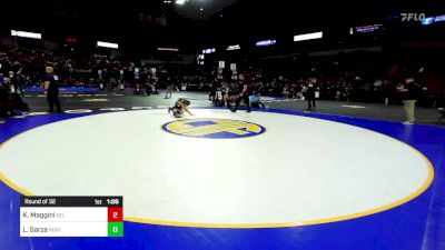 101 lbs Round Of 32 - Kaiya Maggini, Del Oro vs Lexi Garza, Northview