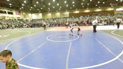 58 lbs Round Of 32 - Cody Miller, USA Gold vs Slade Nash, Raider WC